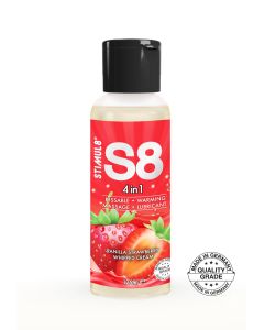 S8 Vanilla Strawberry Whipped Cream Libesti 125ml