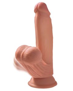 Rippuvate Munanditega 3D Cock Swinging Balls 7 inch