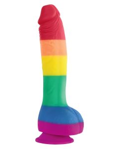 Colours Pleasures Silikoonist Dildo Pride Edition - Suur