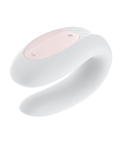 Äpiga Paaride Vibraator Satisfyer Double Joy