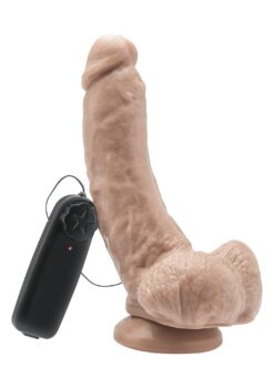 22cm Pikk Vibreeriv Dildo Munadega