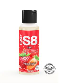 S8 Vanilla Strawberry Whipped Cream Libesti 125ml