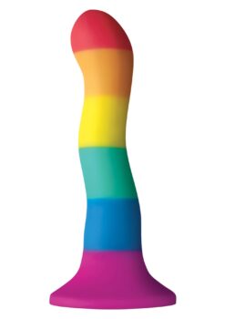 Silikoonist Dildo Colours Pleasures Pride Edition - 6Inch Wave Dildo