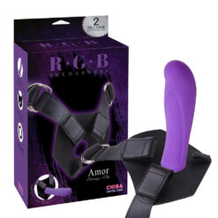 Luksuslik Strap-On Komplekt Dildoga