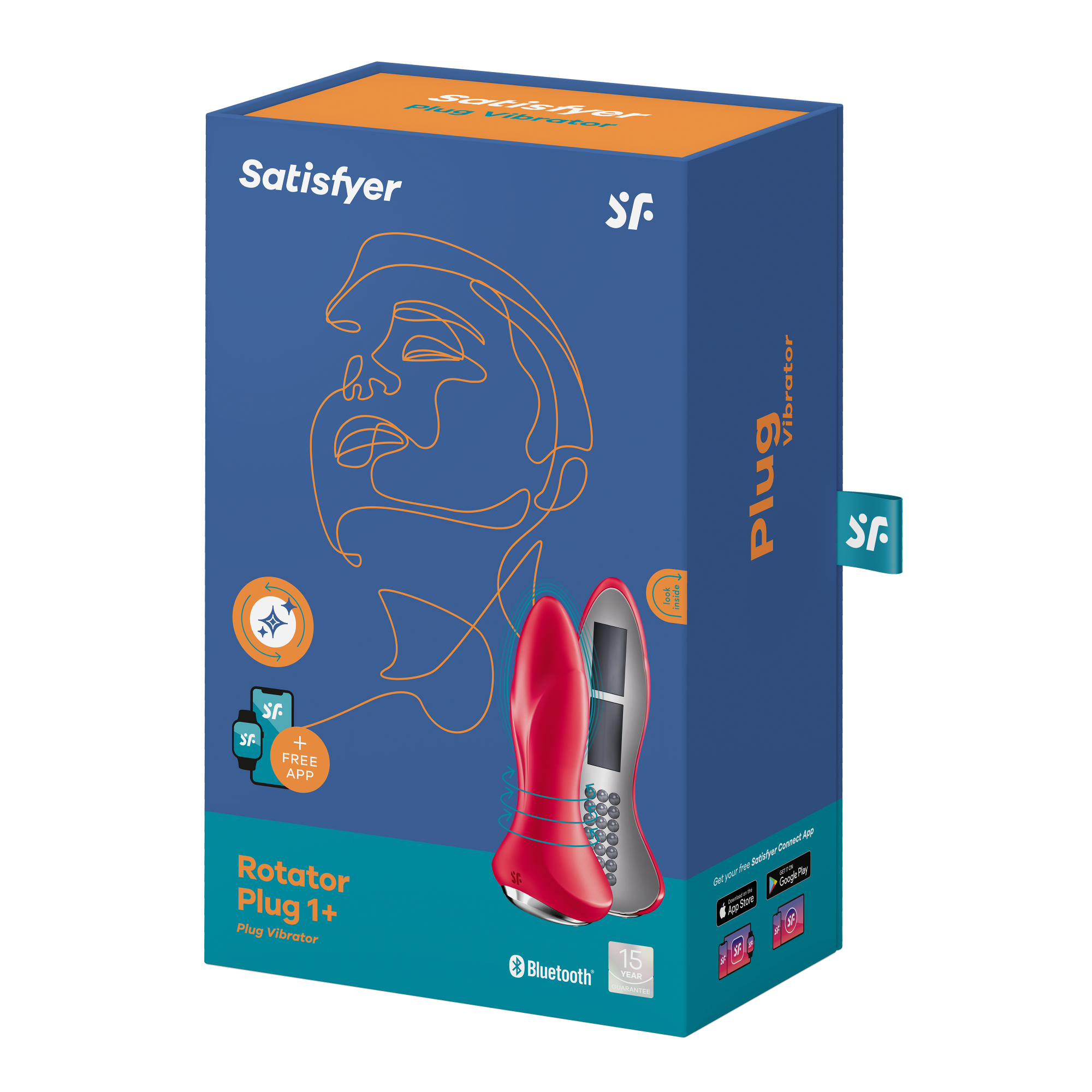 Pöörlev Anaaltapp Satisfyer Rotator Plug - Image 6