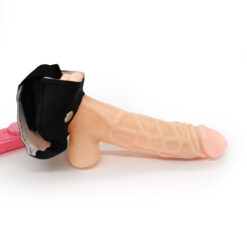 Seest Tühi Vibratsiooniga Strap-On