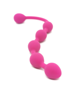 Silikoonist Anaalhelmed - Roosa