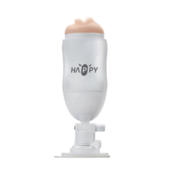 Vibratsiooniga Kahepoolne Masturbaator - Suu ja Tagumik